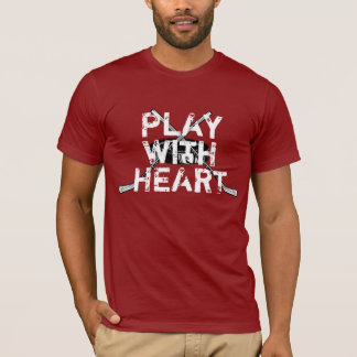 Speel met hart t-shirt