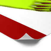 Speel met het Poster Zorgbal voor hart (Hoek)