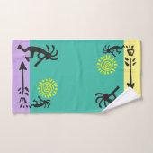 Speel met je kleuren Amerikaanse Indische Kokopell Bad Handdoek (Handdoek)