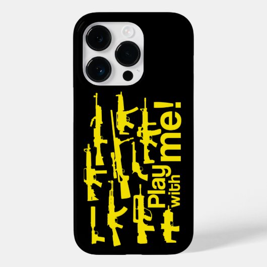 Speel met mij! Case-Mate iPhone case (Achterkant)