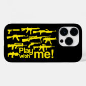 Speel met mij! Case-Mate iPhone case (Achterkant (horizontaal))