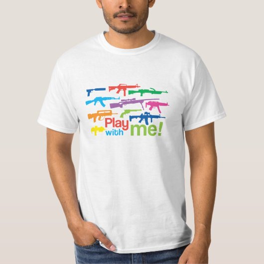 Speel met mij! t-shirt (Voorkant)