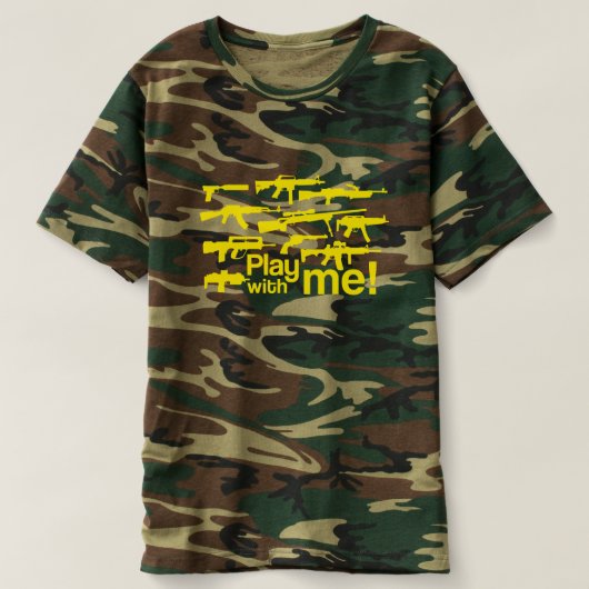 Speel met mij! t-shirt (Design voorkant)