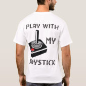 Speel met mijn joystick t-shirt (Achterkant)