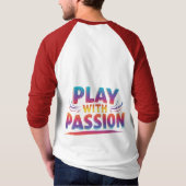 Speel met Passie T-shirt (Achterkant)