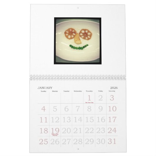 Speel met uw voedselkalender kalender (Jan 2026)