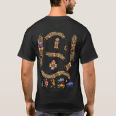 Speel Monster Trucks Op Papa's Back Mat Road Car R T-shirt (Achterkant)