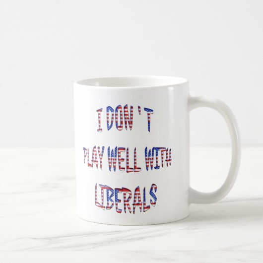 Speel niet goed met de Mokken van Liberals Cups (Rechts)