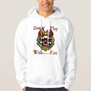 Speel niet met de afkoeling van de afgrond hoodie