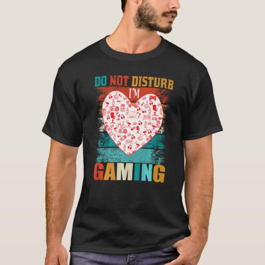 Speel niet met een gamedraagstuk t-shirt (Voorkant)