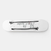 Speel nu deck persoonlijk skateboard (Horizontaal)