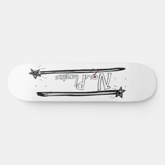 Speel nu deck persoonlijk skateboard (Horizontaal)
