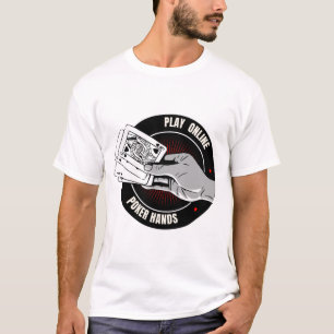 Speel Online Pokerhanden T-shirt – Gamer's Choice