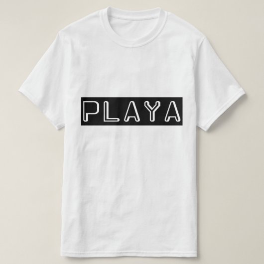 Speel op Playa T-shirt (Design voorkant)