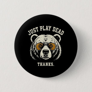 Speel Overheidsinstelling Bedankt Grappige Gly Bee Ronde Button 5,7 Cm
