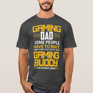 Speel pap Grapny Video Gaming Papa Son Gift T-shirt