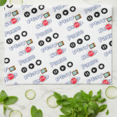 Speel pauze stop keuken handdoek (Gevouwen)