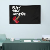 Speel Rock met mij Spandoek (Beurs)