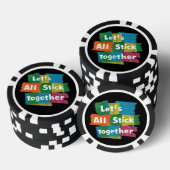 Speel samen met Poker Chip (Opstapeling)