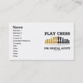 Speel schaafwonden voor mondscherpte (reflecterend visitekaartje (Voorkant)