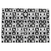 Speel schaak en draai door large cadeautasje (Achterkant)