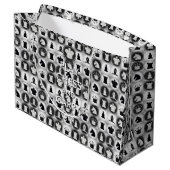 Speel schaak en draai door large cadeautasje (Achterkant Gekanteld)