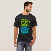 Speel Spellen Win Prinsen T-shirt (Voorkant volledig)
