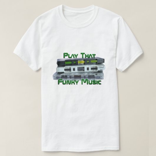 Speel That Funky Music (variant) Een MisterP Shirt (Design voorkant)