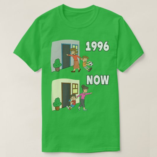 Speel vandaag op dat moment het geheugen van kinde t-shirt (Design voorkant)