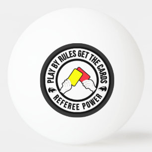Speel volgens de regels en ontvang de kaarten Sche Pingpongbal