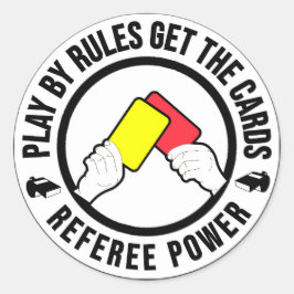 Speel volgens de regels en ontvang de kaarten Sche Ronde Sticker