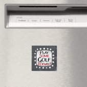 Speel wat golf vandaag koelkastmagneet magneet (Insitu (Vaatwasser))