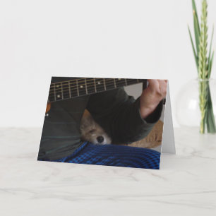 SPEEL/ZING EEN LIEDJE VOOR JE VALENTIJN FEESTDAGEN KAART