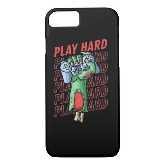 Speel zo hard klassiek Case-Mate iPhone case (Achterkant)