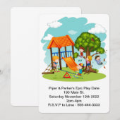 Speelafspraak  kaart (Voorkant / Achterkant)