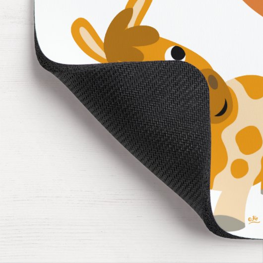 Speelbare Cartoon Ponies Mousepad Muismat (Hoek)