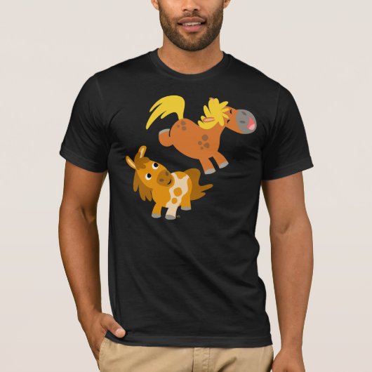 Speelbare Cartoon T-shirt (Voorkant)