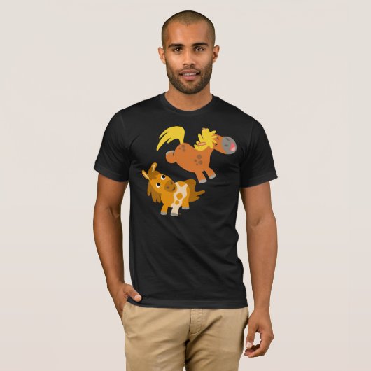 Speelbare Cartoon T-shirt (Voorkant volledig)