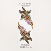 Speelbare Giraffe Tongue uit Yoga Mat Gift Fun (Voorkant)