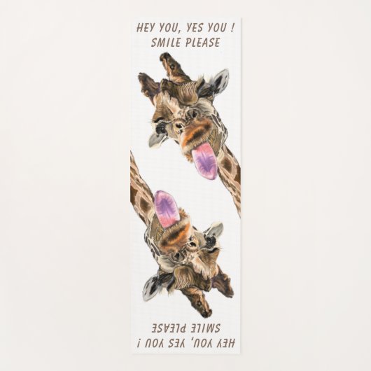 Speelbare Giraffe Tongue uit Yoga Mat Gift Fun (Voorkant)