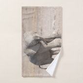 Speelbare jonge olifant bad handdoek (Handdoek)