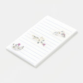 Speelbare katten post-it® notes (Schuin)