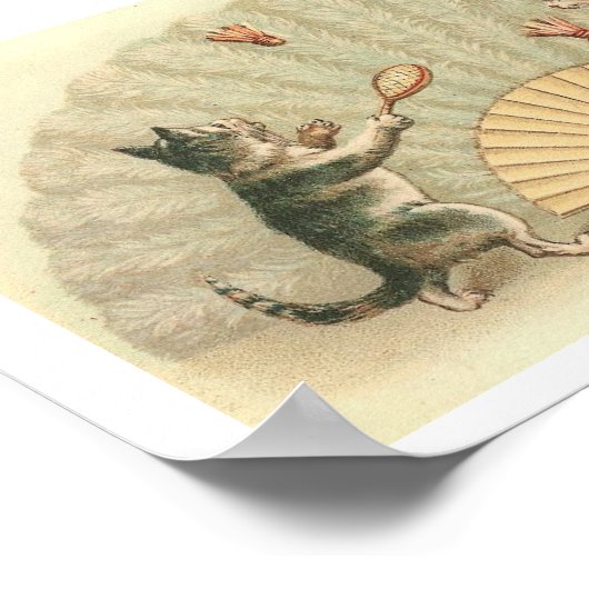 Speelbare Katten Poster (Hoek)