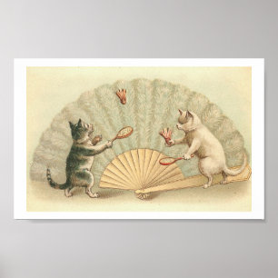 Speelbare Katten Poster