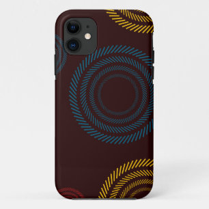 Speelbare, kleurrijke, trendy, koele gestreepte ci Case-Mate iPhone case