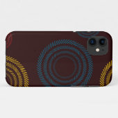 Speelbare, kleurrijke, trendy, koele gestreepte ci Case-Mate iPhone case (Achterkant (horizontaal))