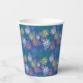 Speelbare petalen papieren bekers