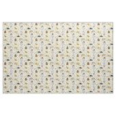 Speelbare Pomeranians Sand Stof (Fat Quarter)