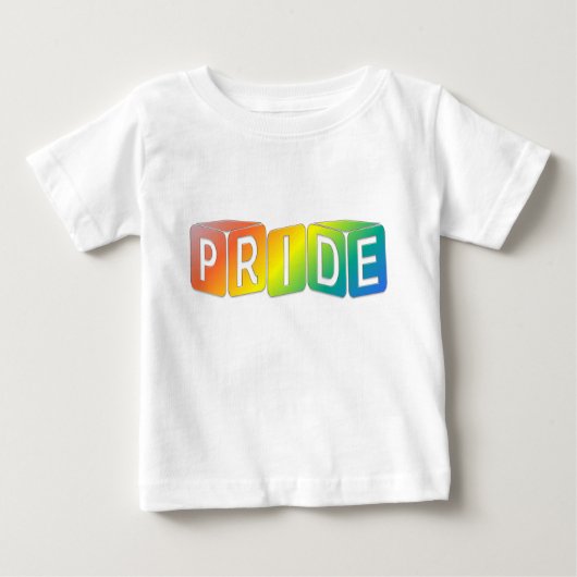 Speelblokken Regenboog ontwerp Pride (Voorkant)