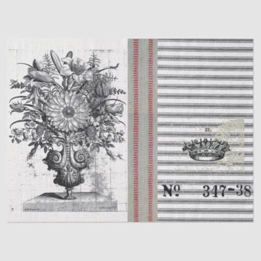 Speelboek voor Jute Garden Tissuepapier (Voorkant)